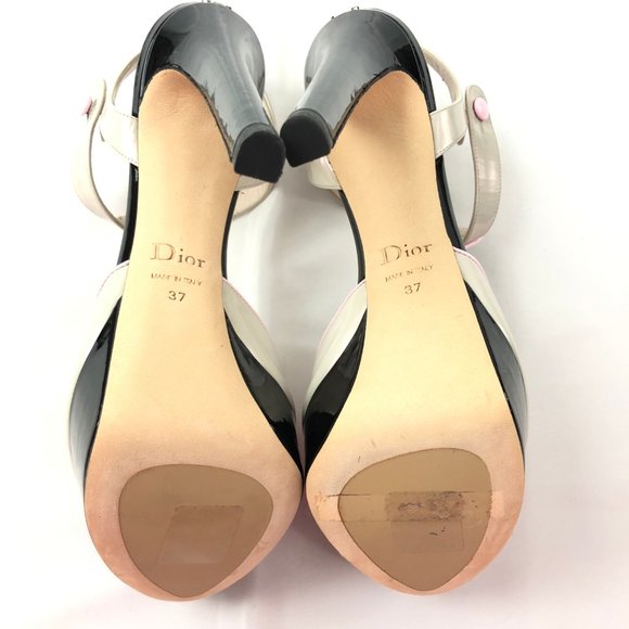 Rare Christian Dior Pearlized Platform Mary Janes - Picture 4 of 8